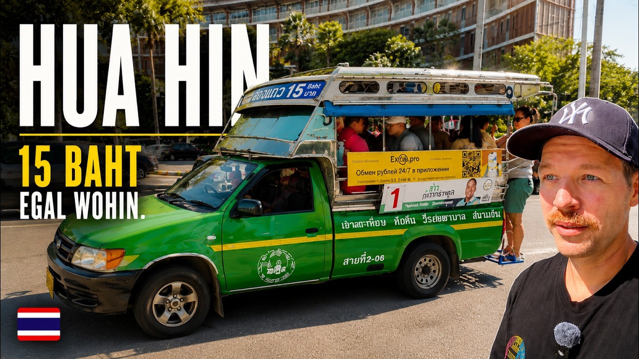 10 Tage Hua Hin – 15 Baht Bus, Unterkunft & was ich gelernt habe.