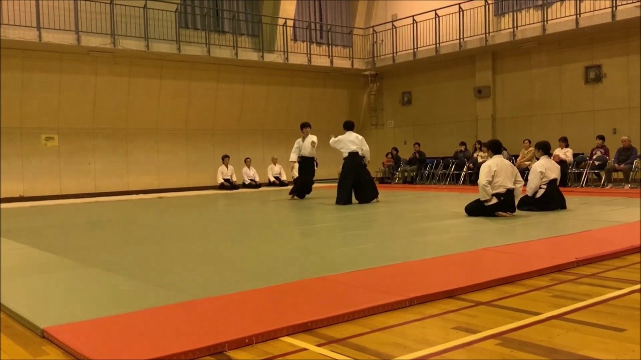 Aikido Kumazawa sensei in Nerima 2019