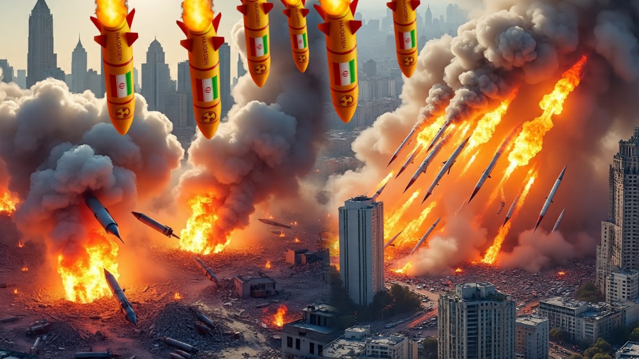 🔴 TERJADI HARI INI ~ Iran jatuhkan Rudal garis merah, tak takut diancam Trump Iran Bombardir Amerika