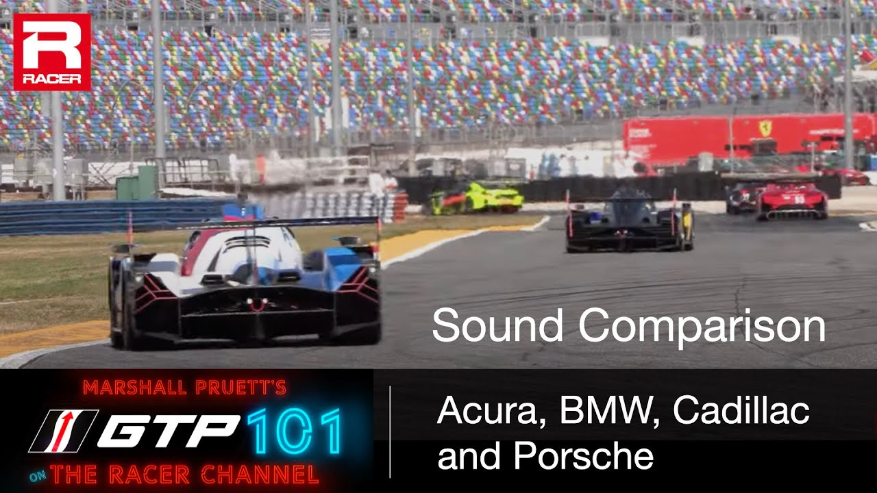 IMSA GTP 101: Сравнение звучания