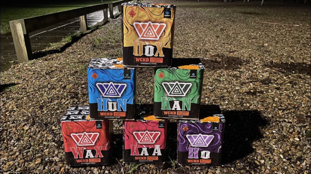 EKSTREM FYRVÆRKERI TEST AF WCKD SIX FRA WORLD OF FIREWORKS | 2022-2023