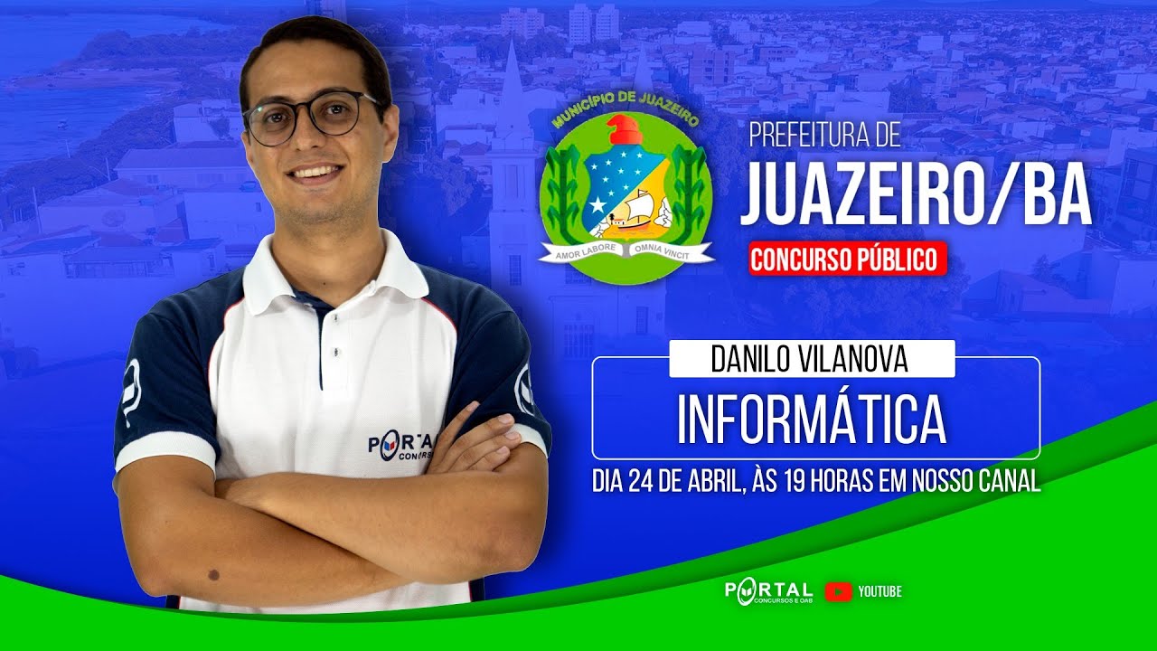 CONCURSO PREFEITURA DE JUAZEIRO/BA: INFORMÁTICA
