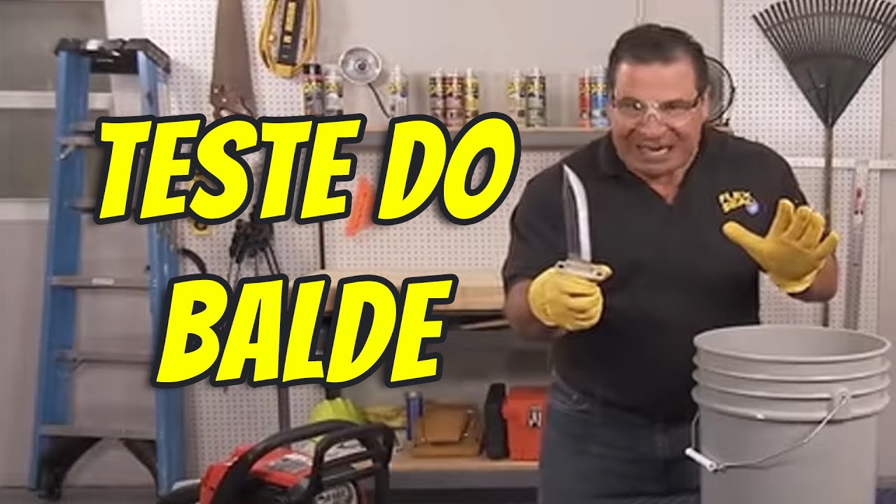 Anúncios de bairro: Teste do balde