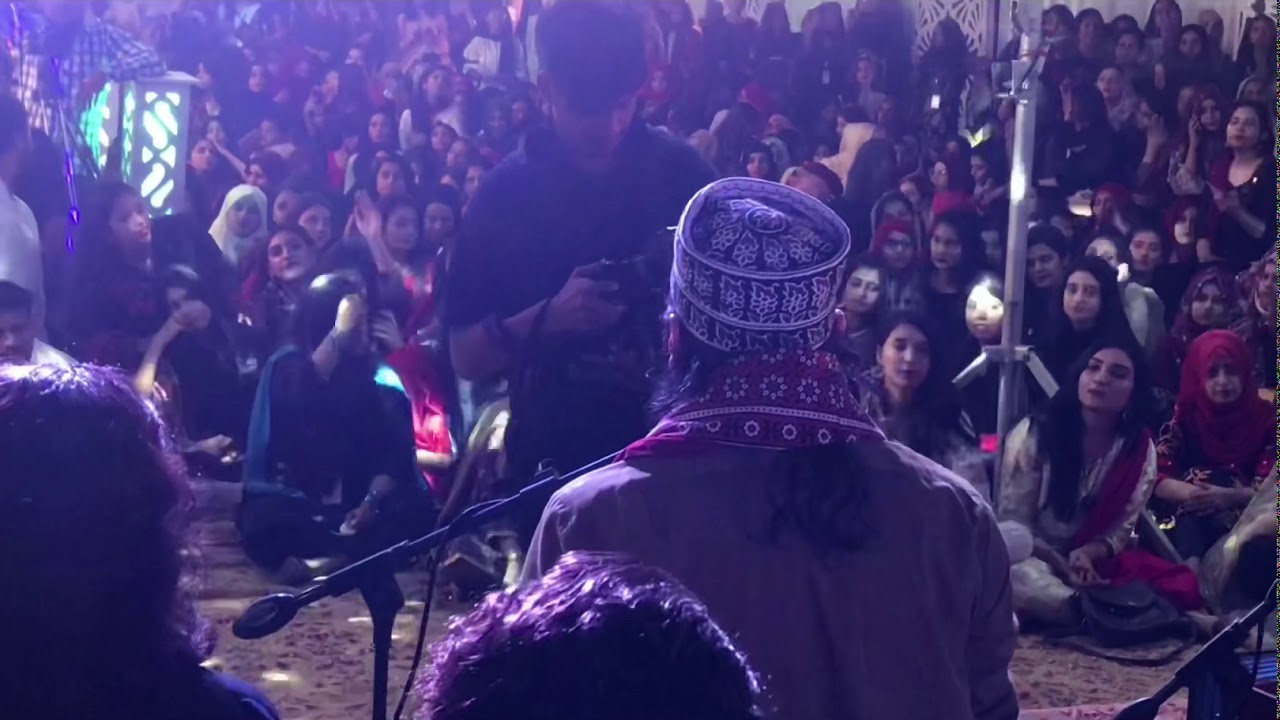 at Karachi university... Meet your most favourite part of qanwali and enjoy the Dhamaal