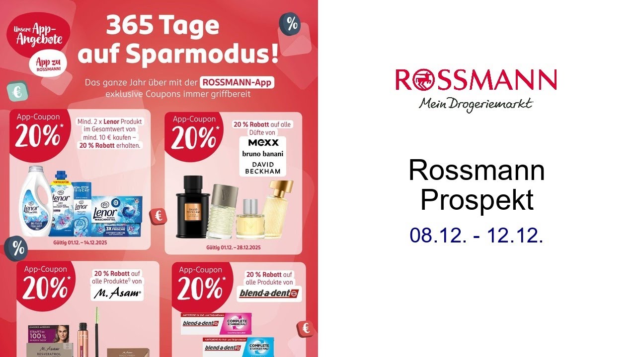 Rossmann Prospekt   08.12. - 12.12.