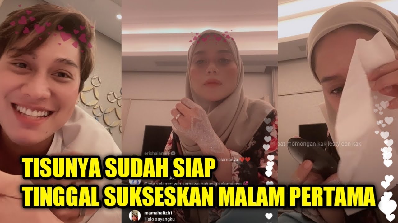 Lesti Live IG, Fokus Ke Tisunya Sudah Siap, Semua Fans Bahagia Sambil Ng1ntip Mal4m Pertama Part 3