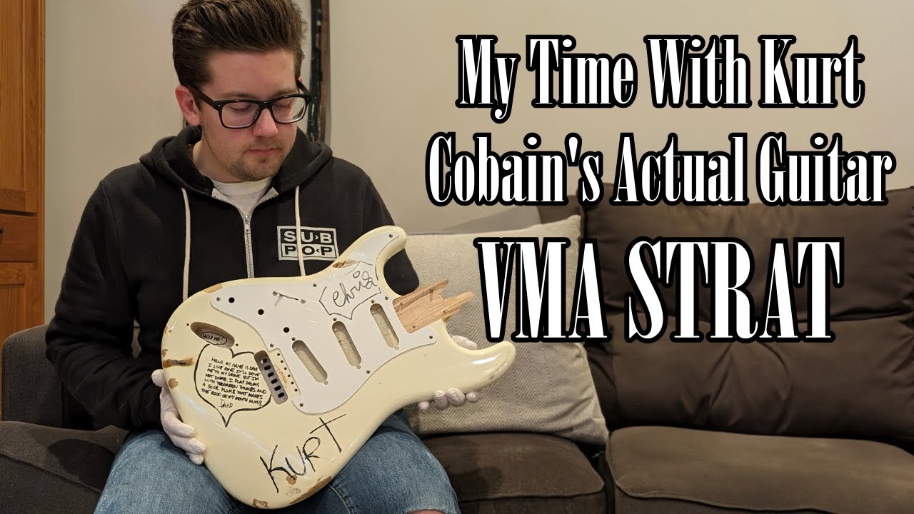 My Time With Kurt Cobain's Actual Guitar | Episode 2: VMA Strat | The Signed Nirvana Stratocaster