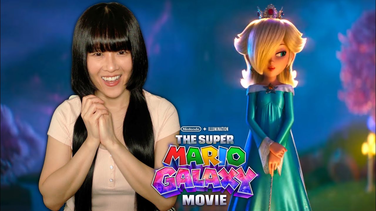 REACTION The Super Mario Galaxy Movie Trailer