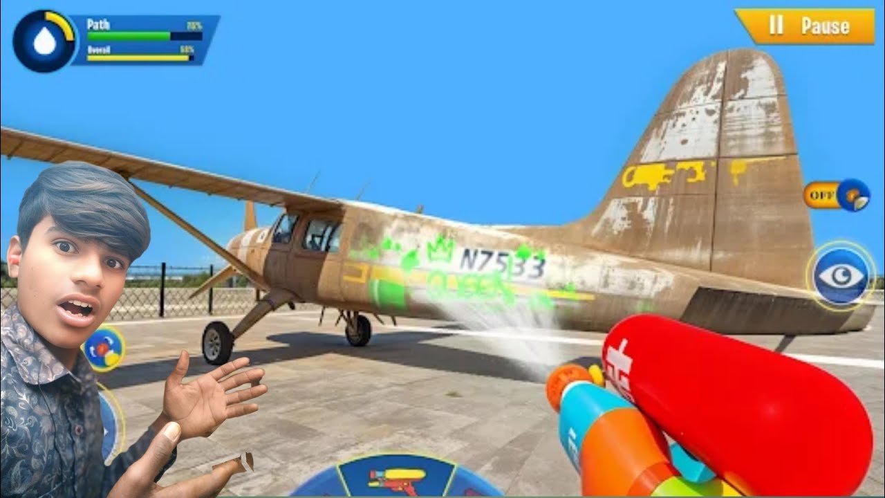 Pehli Baar Safai Ka Game Khela 😲 | Cleaning Wash Simulator Hindi Gameplay