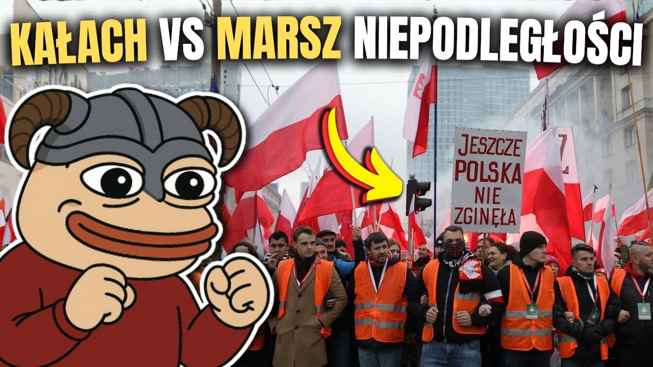 KAŁACH VS MARSZ NIEPODLEGŁOŚCI + PRZECIWKO ŚMIECI&Oacute;WKOM