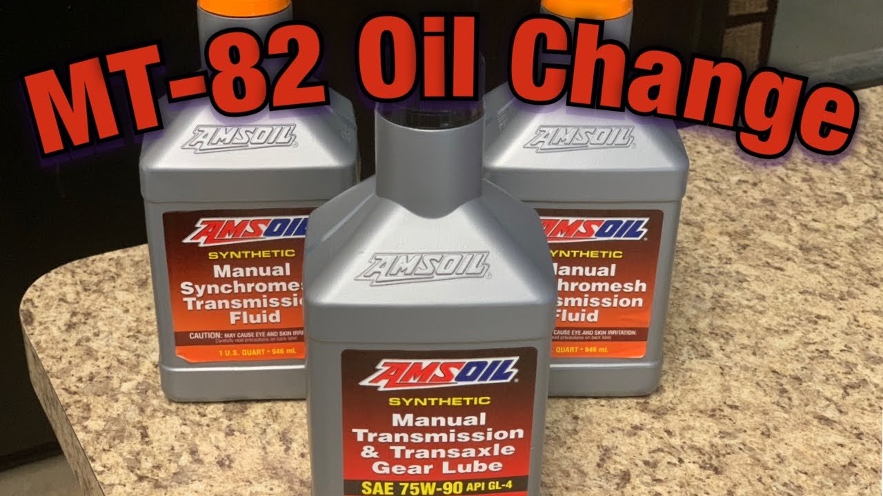 MT-82 Transmission Oil Change (How to)
