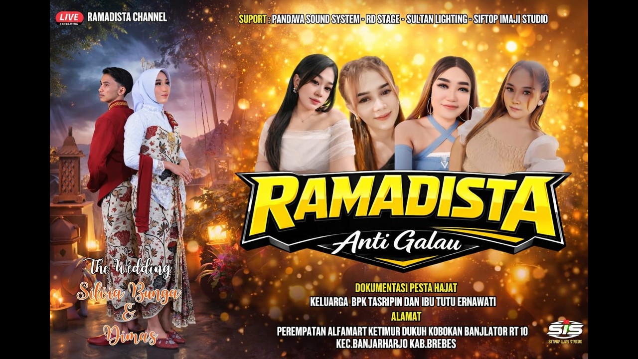 🔴LIVE RAMADISTA Dangdut Anti Galau | MALAM | Kobokan Banjar Lor Banjarharjo | Minggu 29 Maret 2026