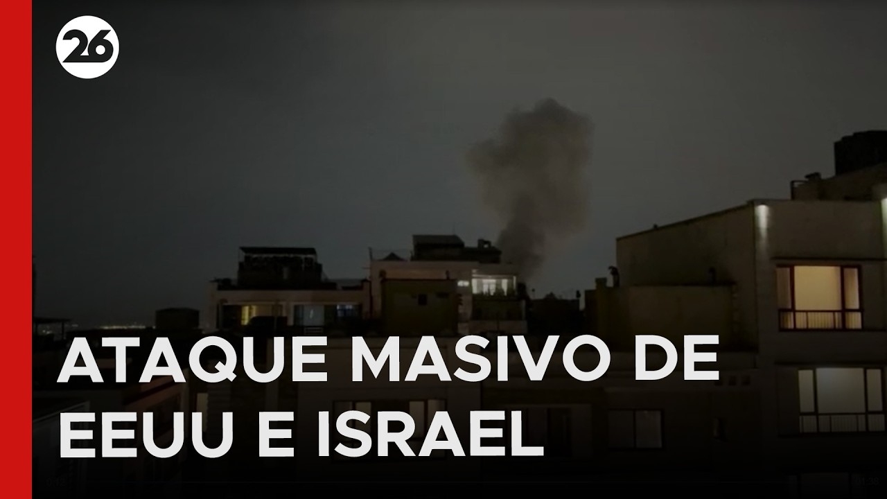 🚨 ATAQUE MASIVO | Bombardeos a&eacute;reos de EEUU e Israel impactan en Ir&aacute;n