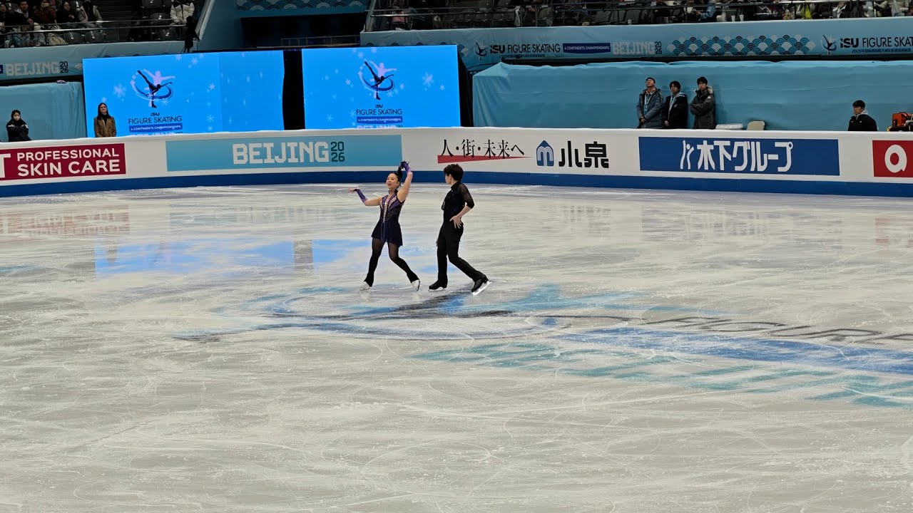 吉田呗菜＆森田真沙也 ​Utana YOSHIDA ＆ Masaya MORITA（JPN）2026  4CC  RD  FANCAM