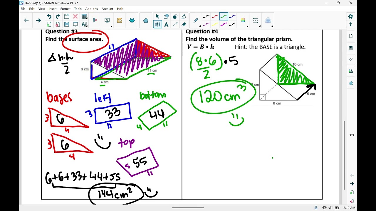 Geometry Review  Surface Area and Volume