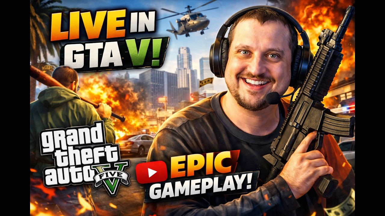 Играем в Grand Theft Auto V ONLINE #4