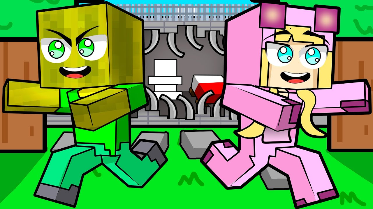 GEFÄNGNIS AUSBRUCH als BABY ZEICHNUNG?! - Minecraft GEFÄNGNIS
