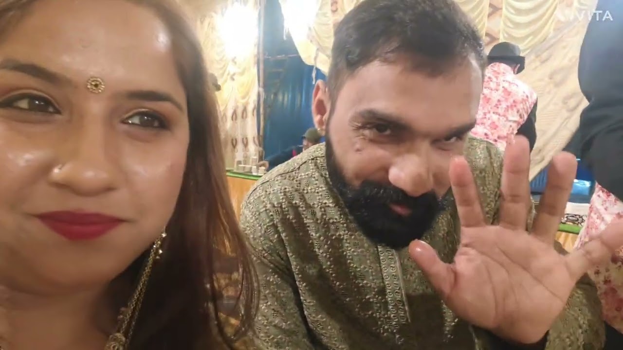 Wedding day 3 ek sham KANHAIYA g k naam 🙏🙏😊😊