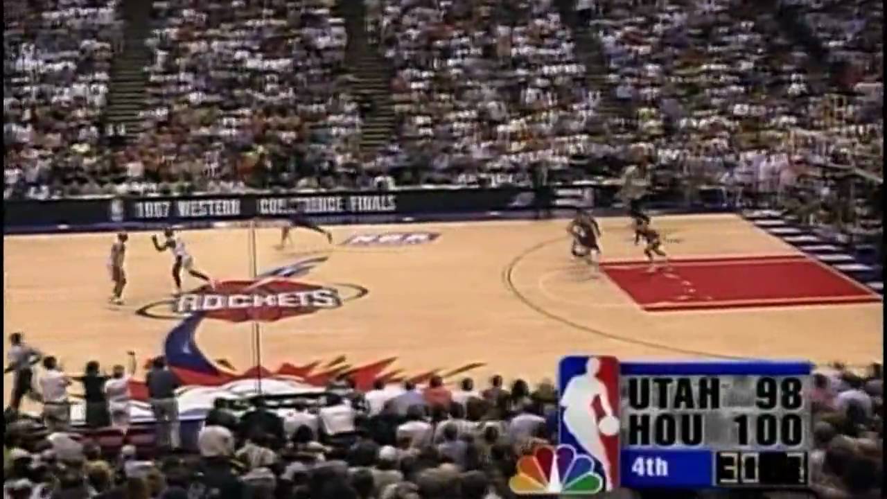 John Stockton Game 6 WCF vs. Houston Highlights