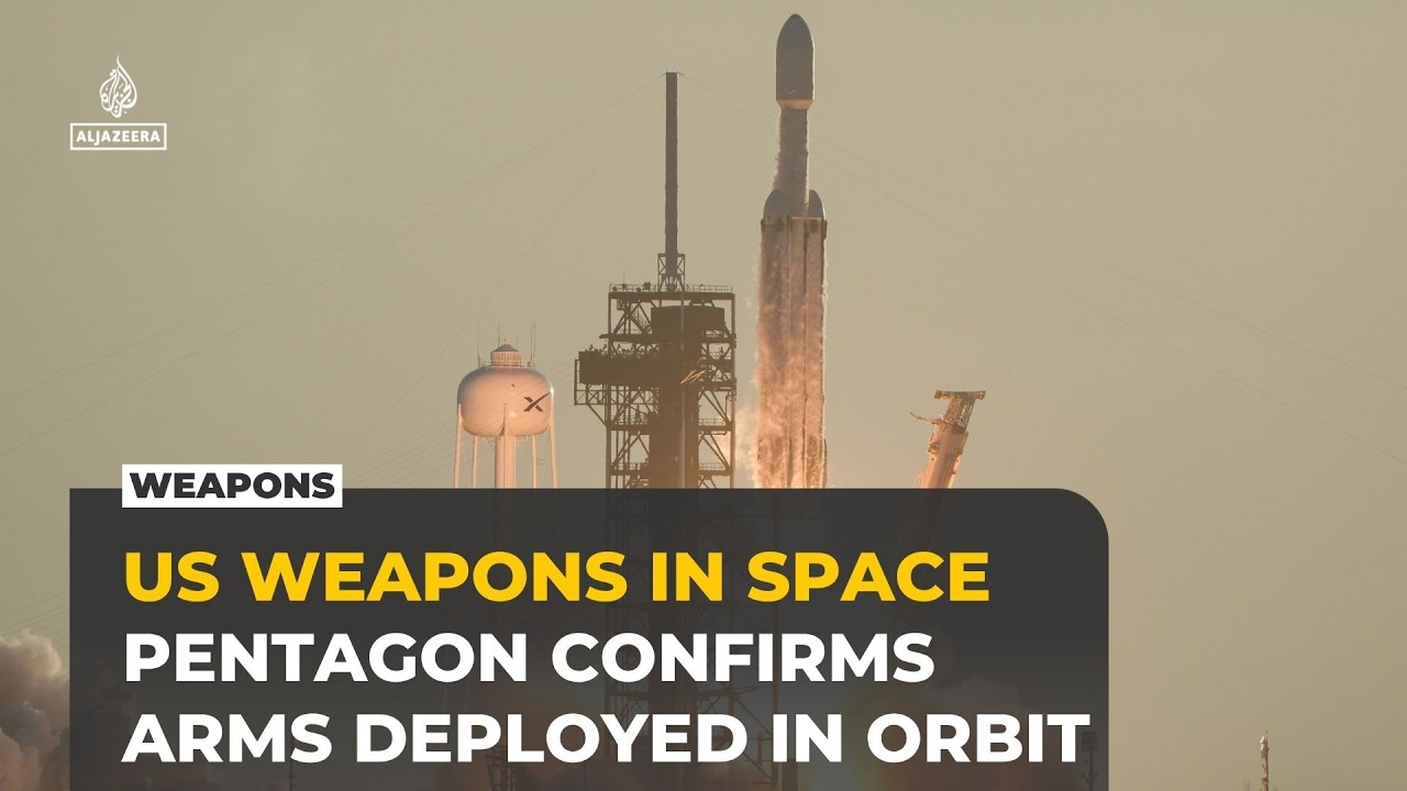 Pentagon confirms US weapons deployed in orbit