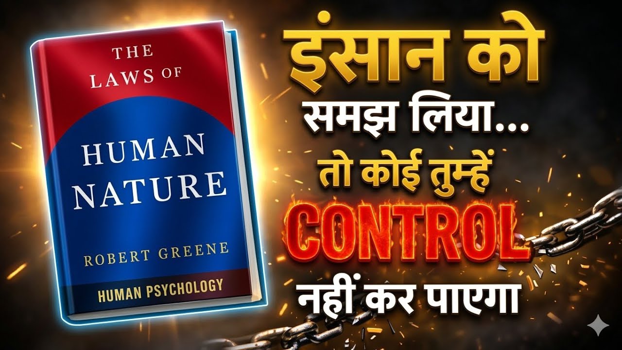 The Laws of Human Nature (Hindi) | Manipulation, Narcissism, Ego & Human Mind Explained