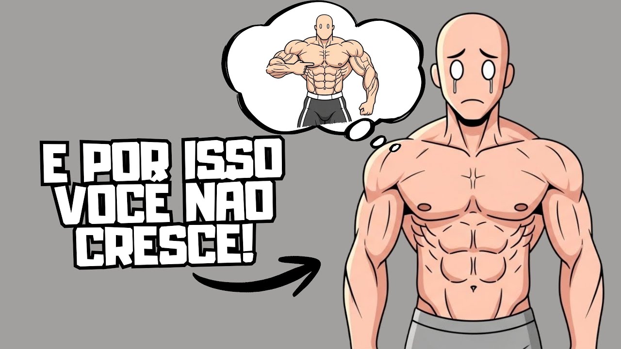 Você treina pesado… e mesmo assim NÃO cresce por causa disso
