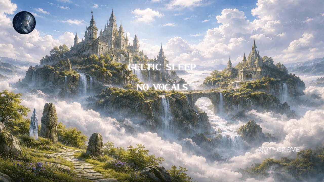 【雲の上の世界】 | Celtic Sleep Music (No Talking) 【30】 MIN