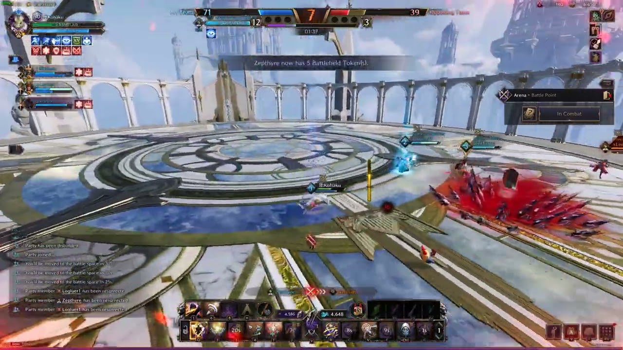 THRONE AND LIBERTY 3v3 Arena (Bow Dagger POV)