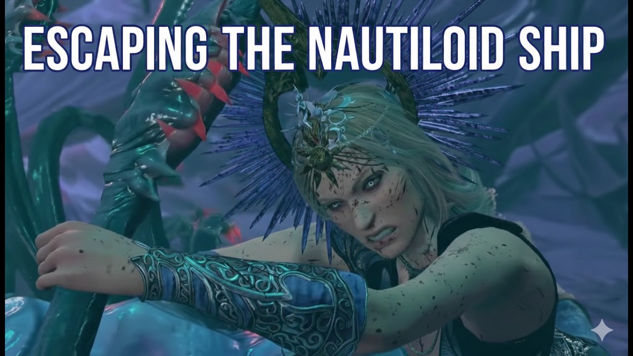 Escaping The Evil Ship Cut Scene Only