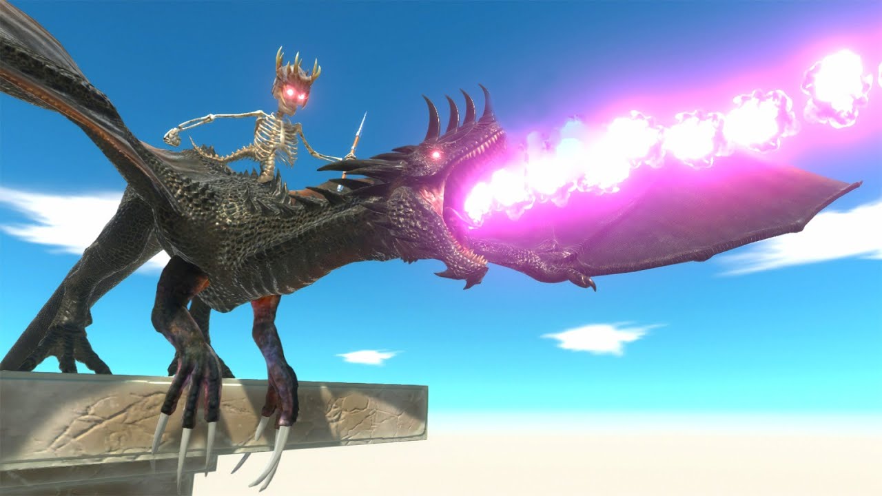 New dragon vs every unit - Animal Revolt Battle Simulator