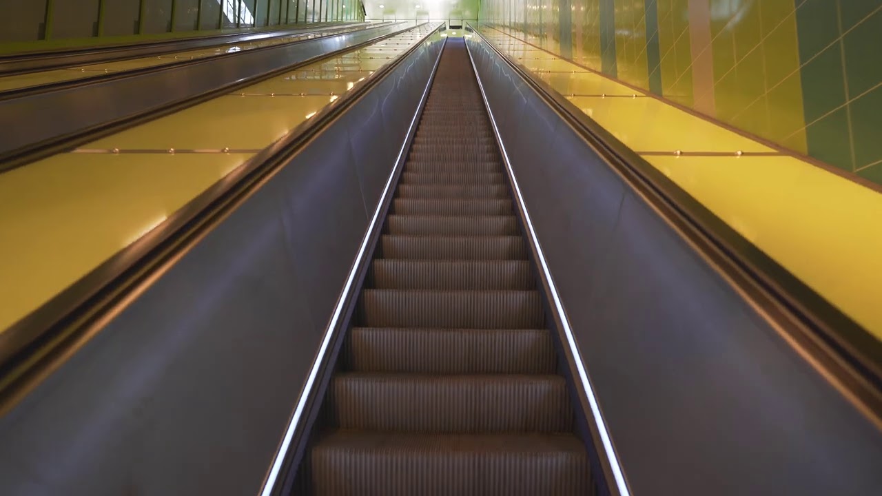 Sweden, Stockholm, Subway ride from Norsborg to Hallunda