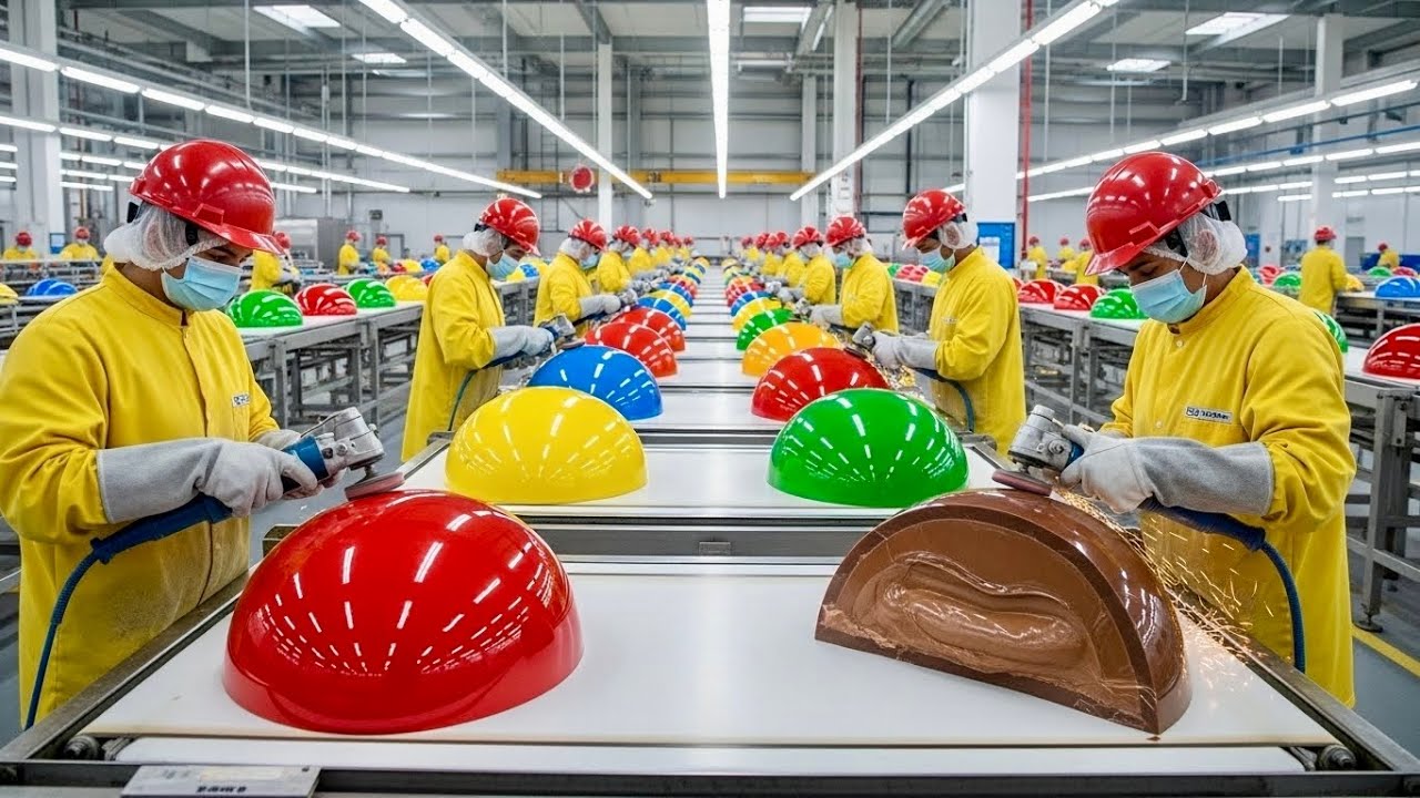 Inside the Candy Factory 🍫 | How Chocolate Candies Are Made