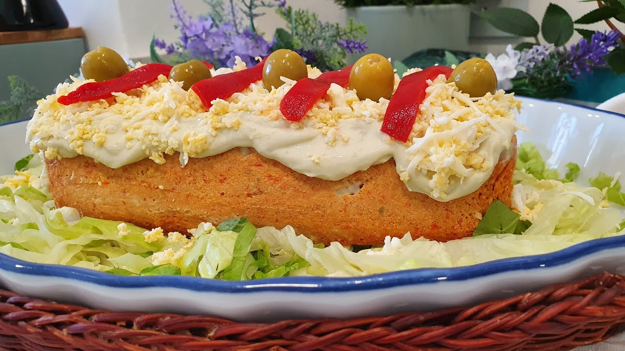 PASTEL DE ATÚN EN MICROONDAS
