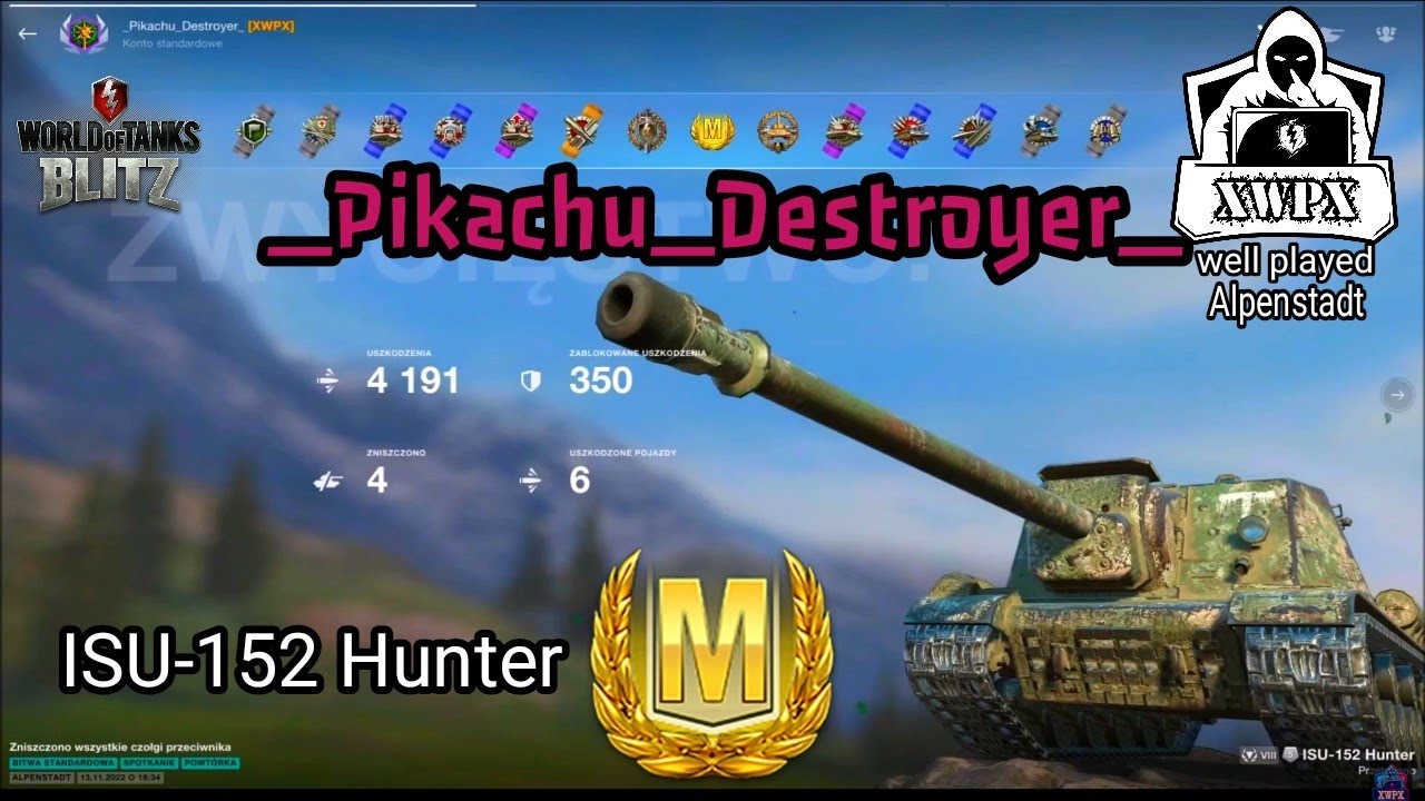 _Pikachu_Destroyer_ XWPX ISU-152 Hunter Master DMG 4191-4 Alpenstadt