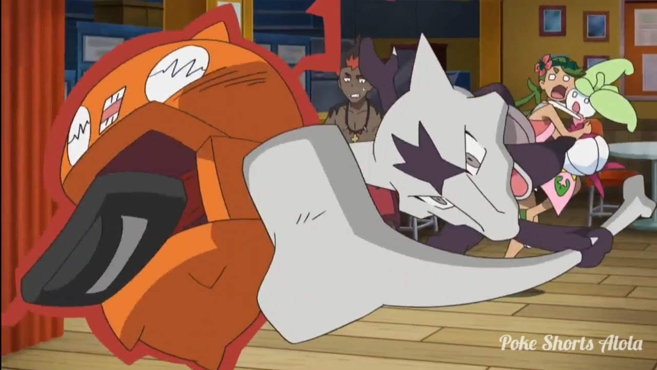 Heat Rotom at Mallow's Home