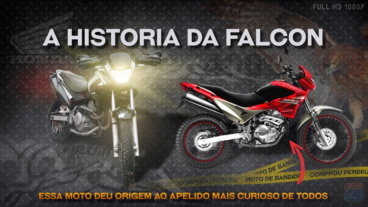 A História Completa da Honda NX4 Falcon - Veja a história da moto que reinou por 17 anos no brasil