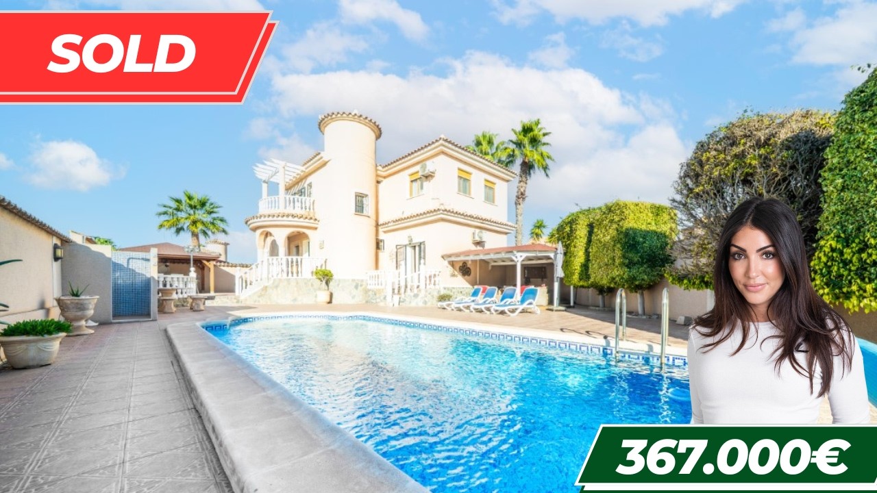 🏡 367.000€ Villa in La Marina Spain | Detached Home with Pool on the Costa Blanca 🐬 | Ref. 6090