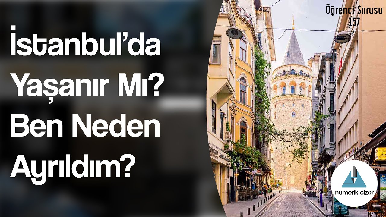 Tasarımcı olarak İstanbul'da yaşanır mı? Neden İstanbul'dan ayrıldım?  - Öğrenci Sorusu 157