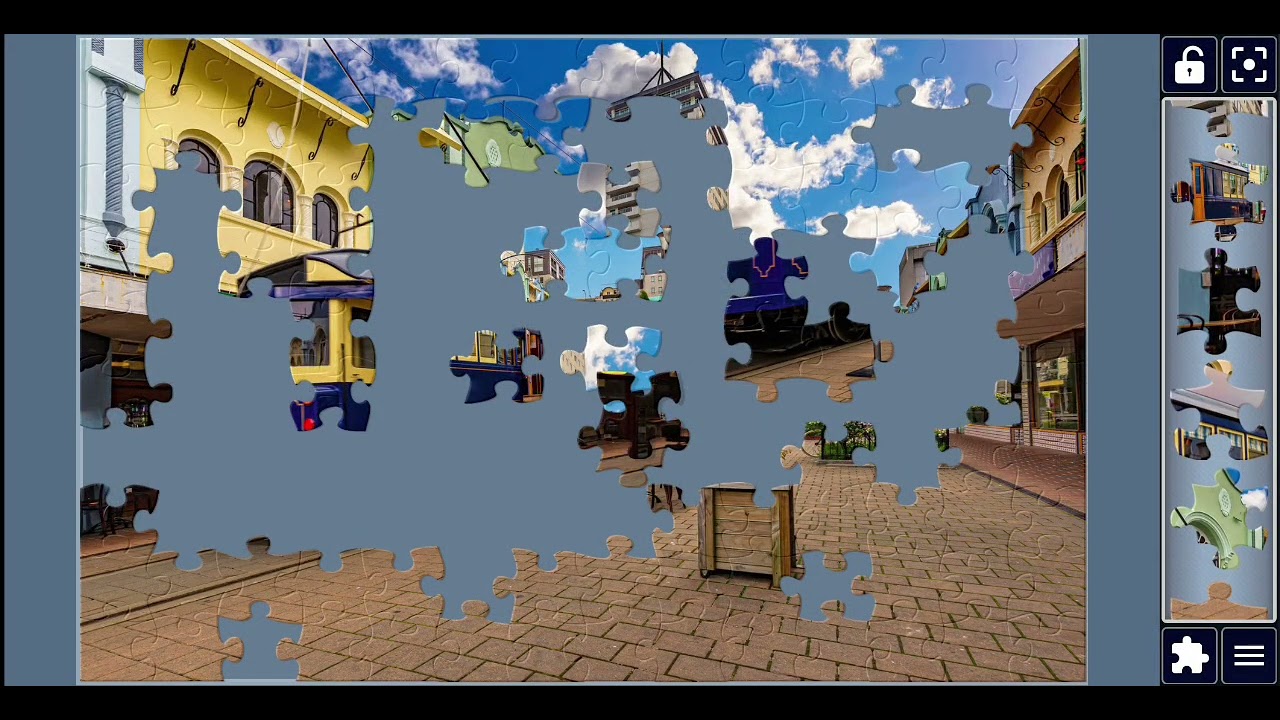 Christchurch Tram Puzzle | Most Satisfying Jigsaw Ever