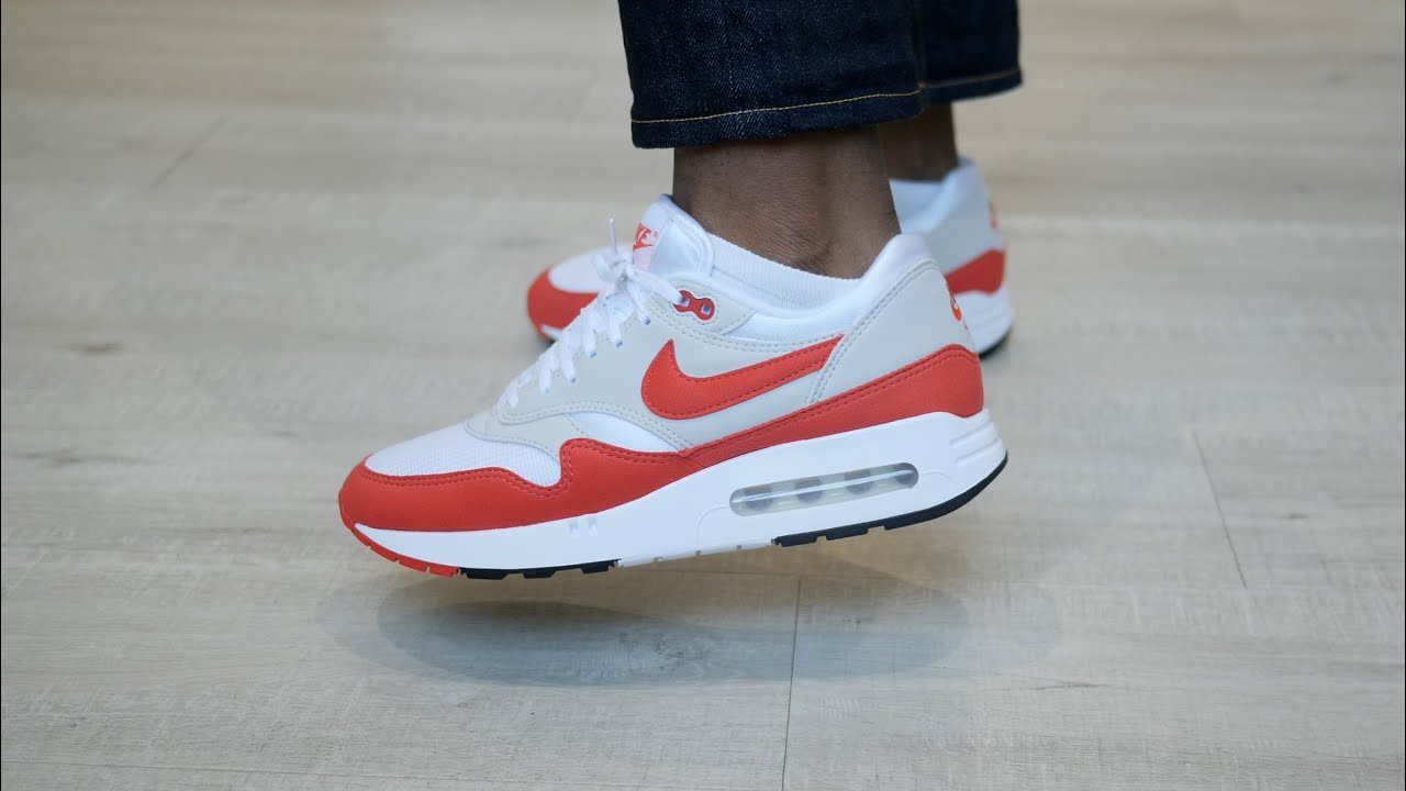 Big Bubble! Nike Air Max 1 86 OG 'Sport Red' DQ3989-100 Review & On Feet (2023)