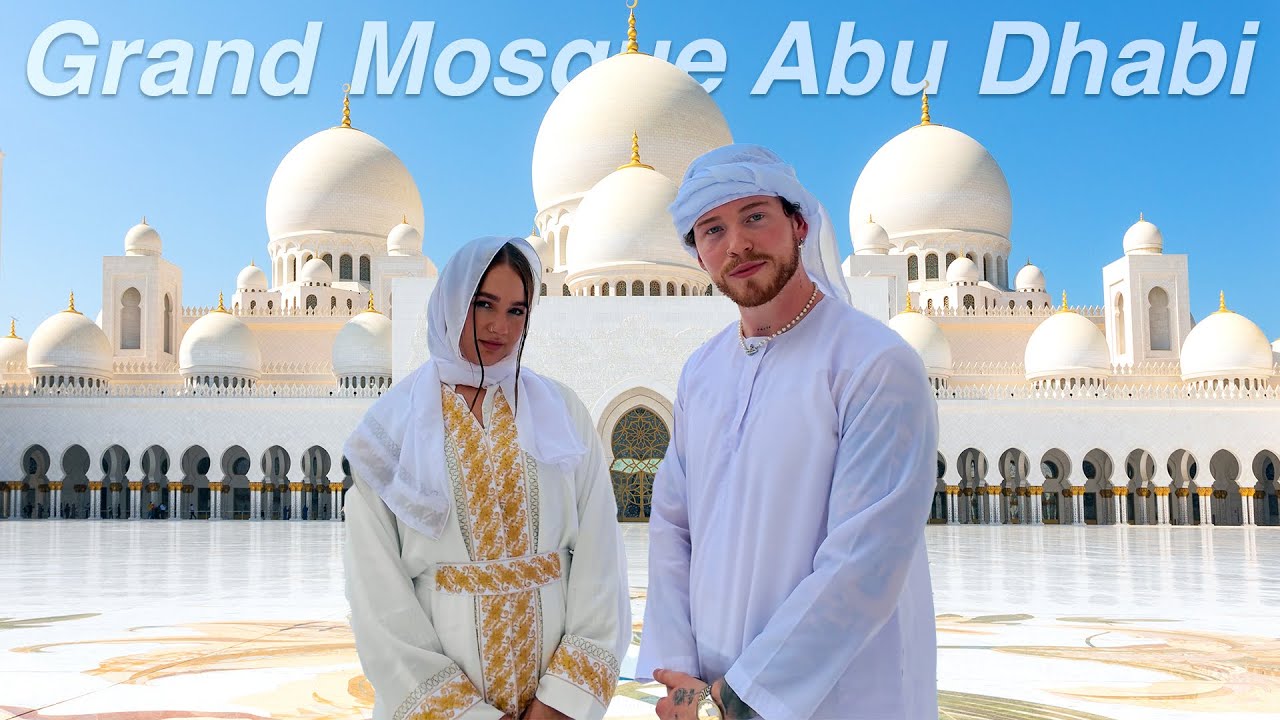 We Visited The Grand Mosque in Abu Dhabi