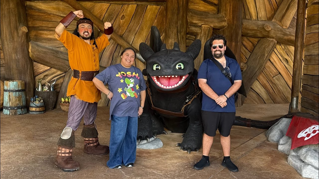Day Four - Our Second Round of Epic Universe with @ThemeParkConductor and @tommytoon_world 