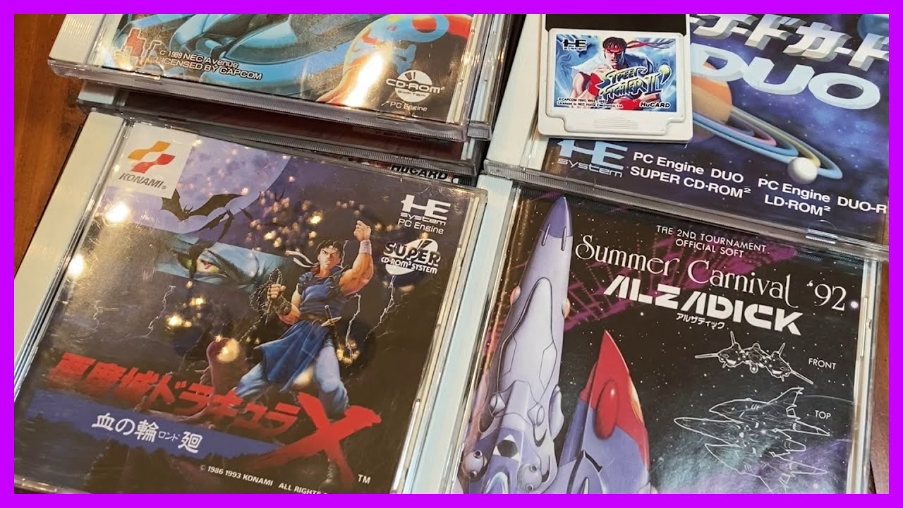 18 PC Engine games - are these any good?