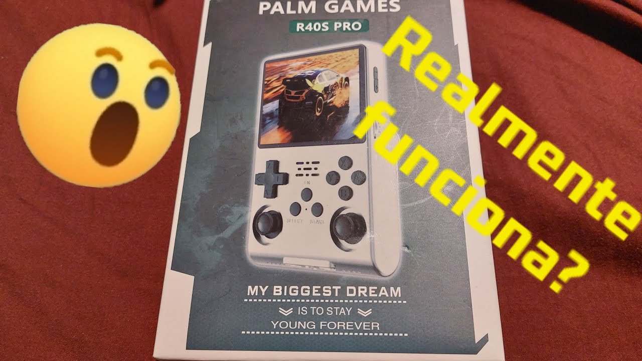 PALM GAMES R40S PRO unboxing en español!! En pleno 2026 2027 como es la consola r40s pro vs r36s !? 
