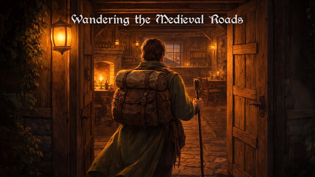 LISTEN NOW!!!! The Best Medieval Ambiance Music for Study & Relax | Wandering the Medieval Roads