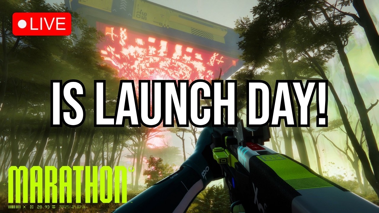 It's Launch Day for Marathon!! We're Also Chatting About Whatever:)