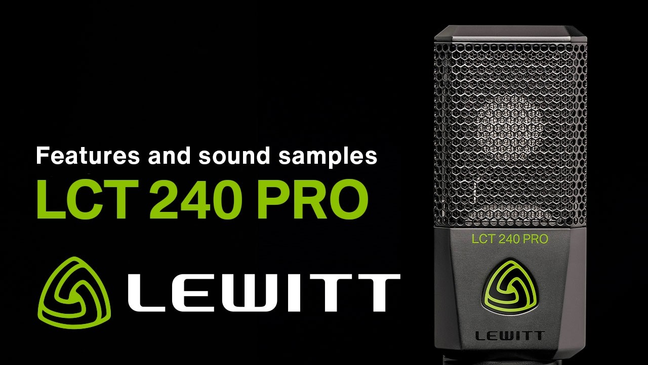 LEWITT LCT 240 PRO &mdash; официальное видео о продукте с примерами звука