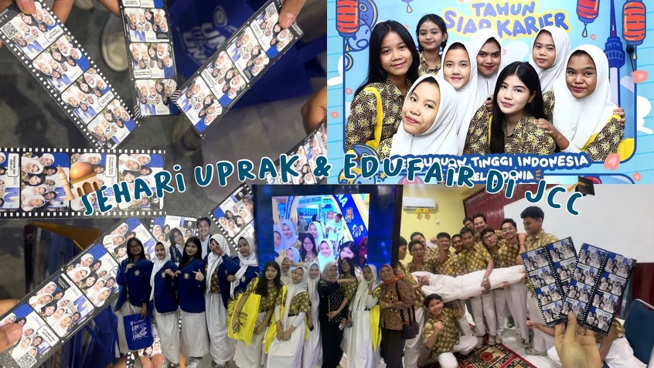 Satu Hari: Sholat Jenazah & Edufair di JCC🤍🎓