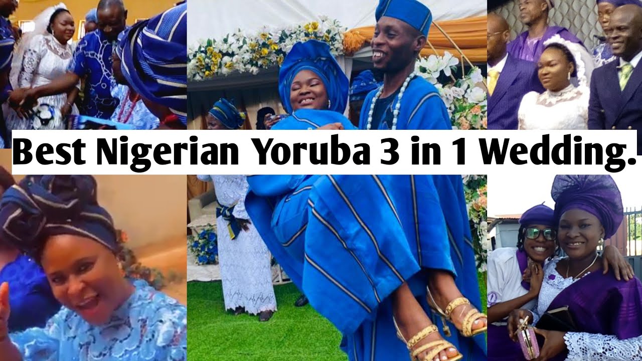 I attended my Little Sister's Wedding+Best Nigerian Yoruba 3 in 1 Wedding.