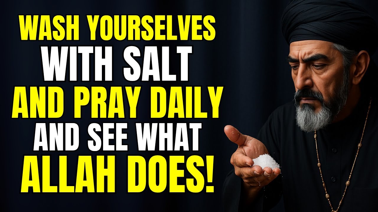 THE SECRET THAT MUSLIMS KEPT FOR YEARS: SALT AND PRAYER THAT DISARM THE ENEMY | ISLAM